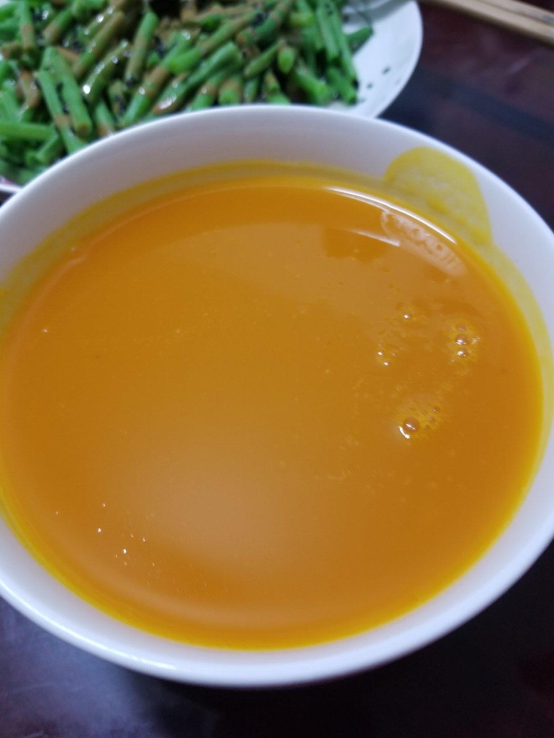 超简单豆浆机版南瓜羹