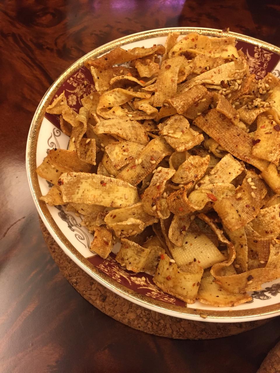 小岛元太做的孜然干豆腐——东北版