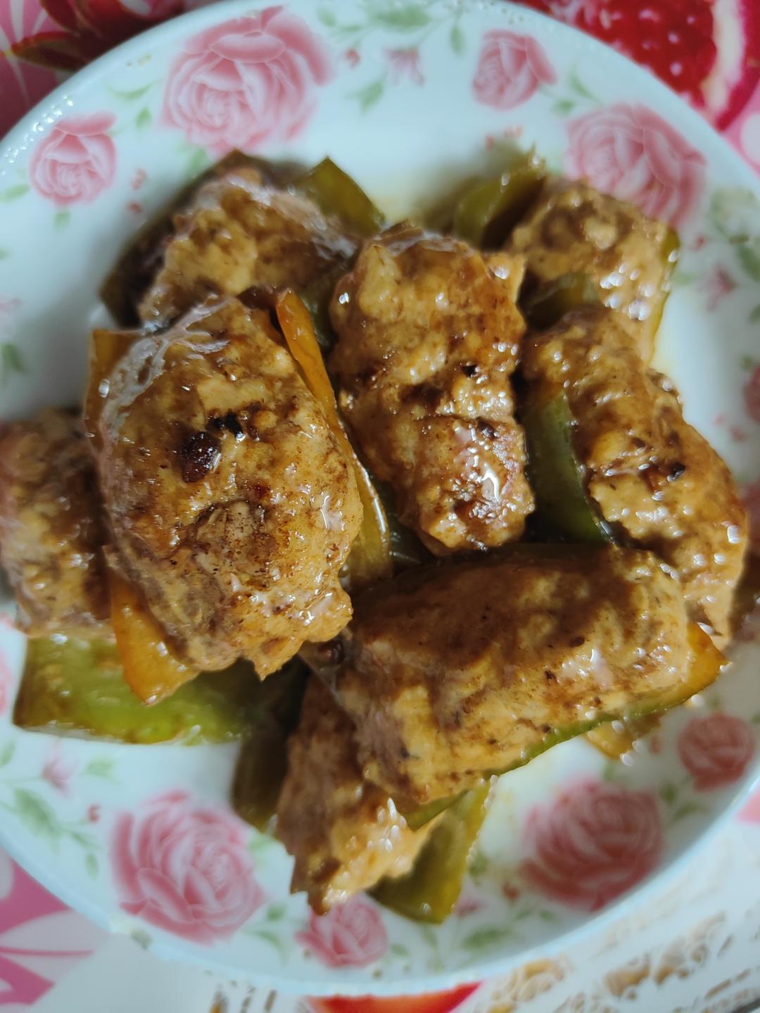 销魂青椒酿肉【超级下饭】