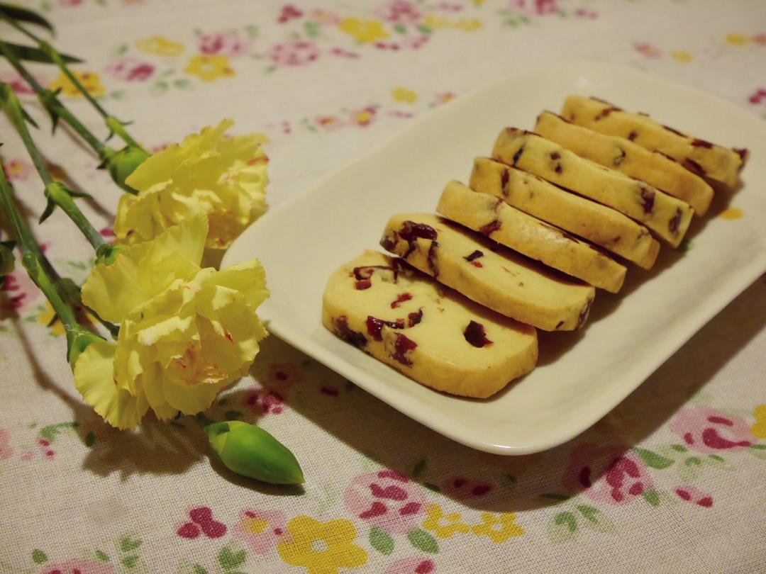 低糖少油版蔓越莓饼干