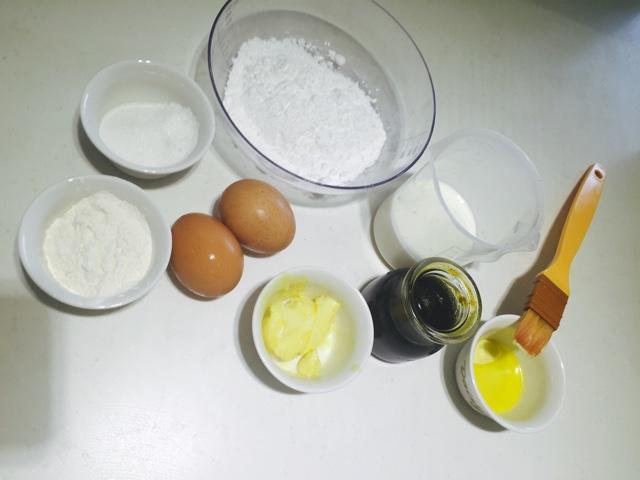 纯奶手撕吐司的做法 步骤1