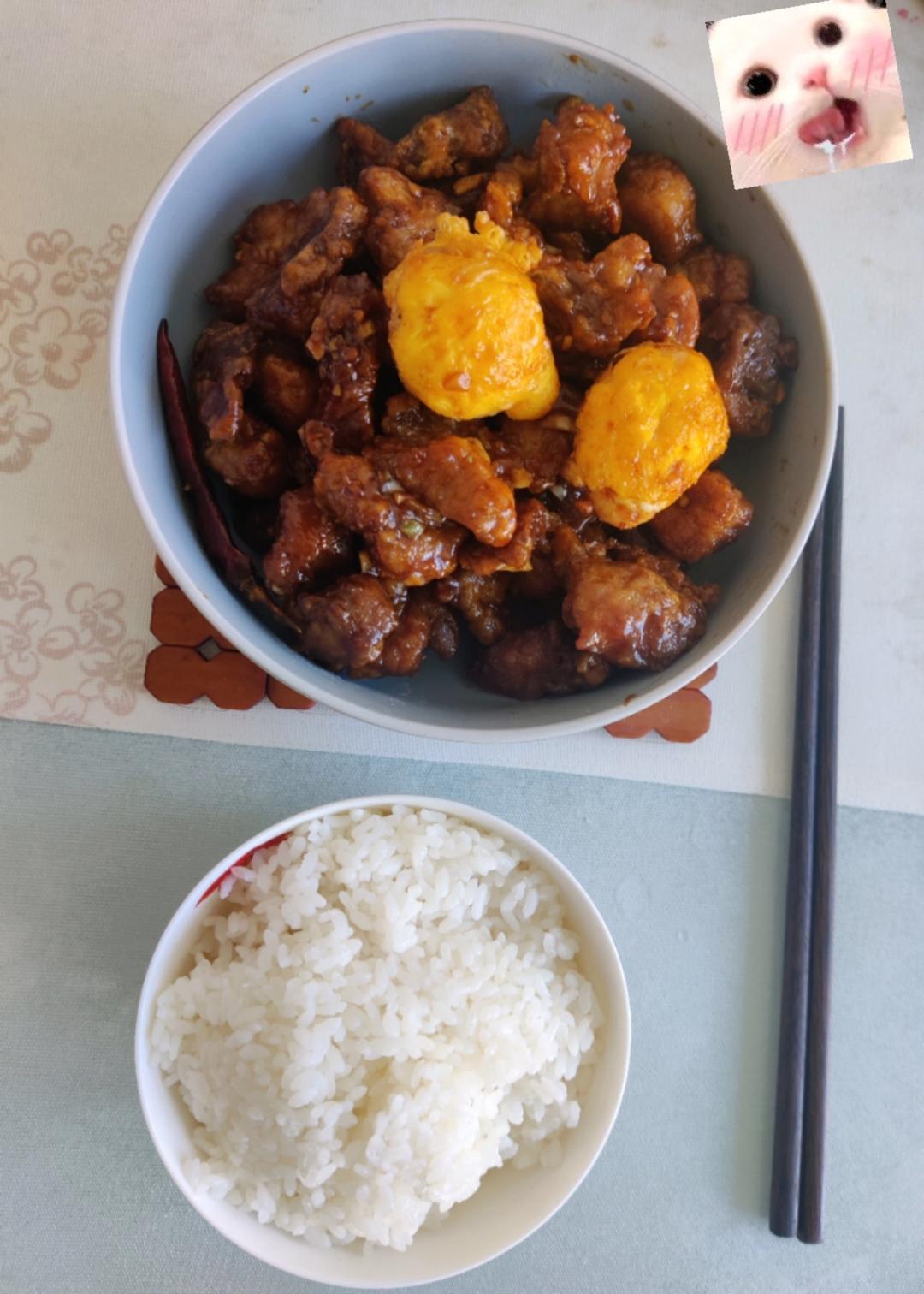 正宗东北熘肉段🍚下饭菜