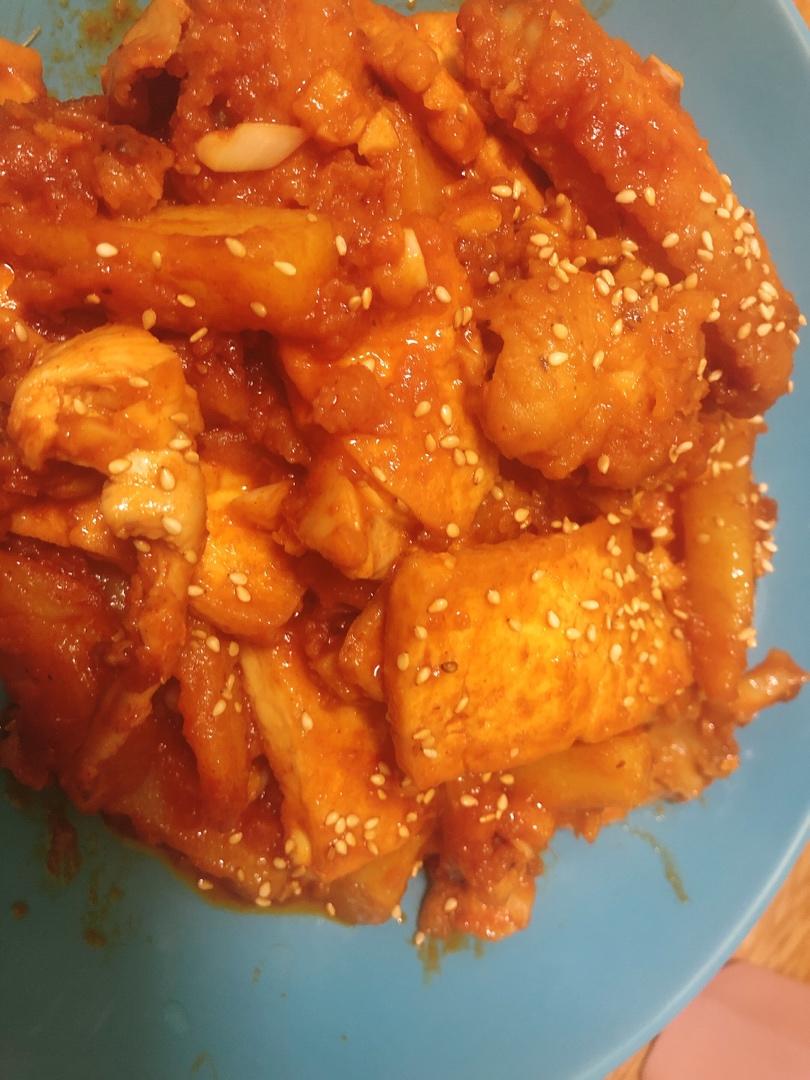 韩式甜辣掌中宝（鸡膝软骨）