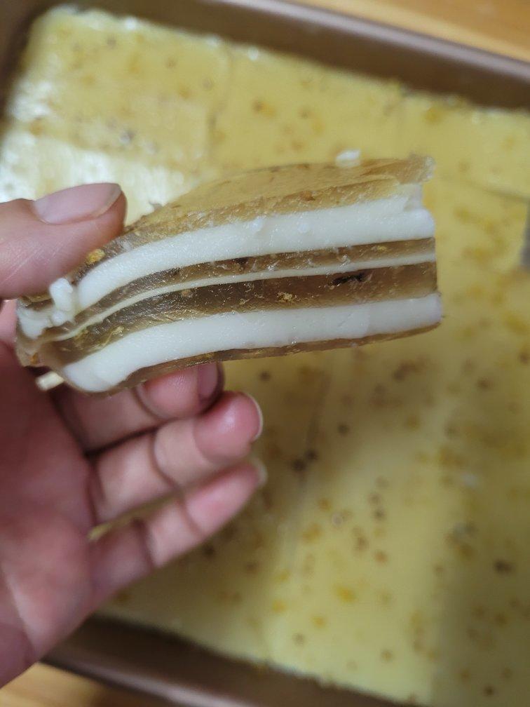 桂花千层马蹄糕