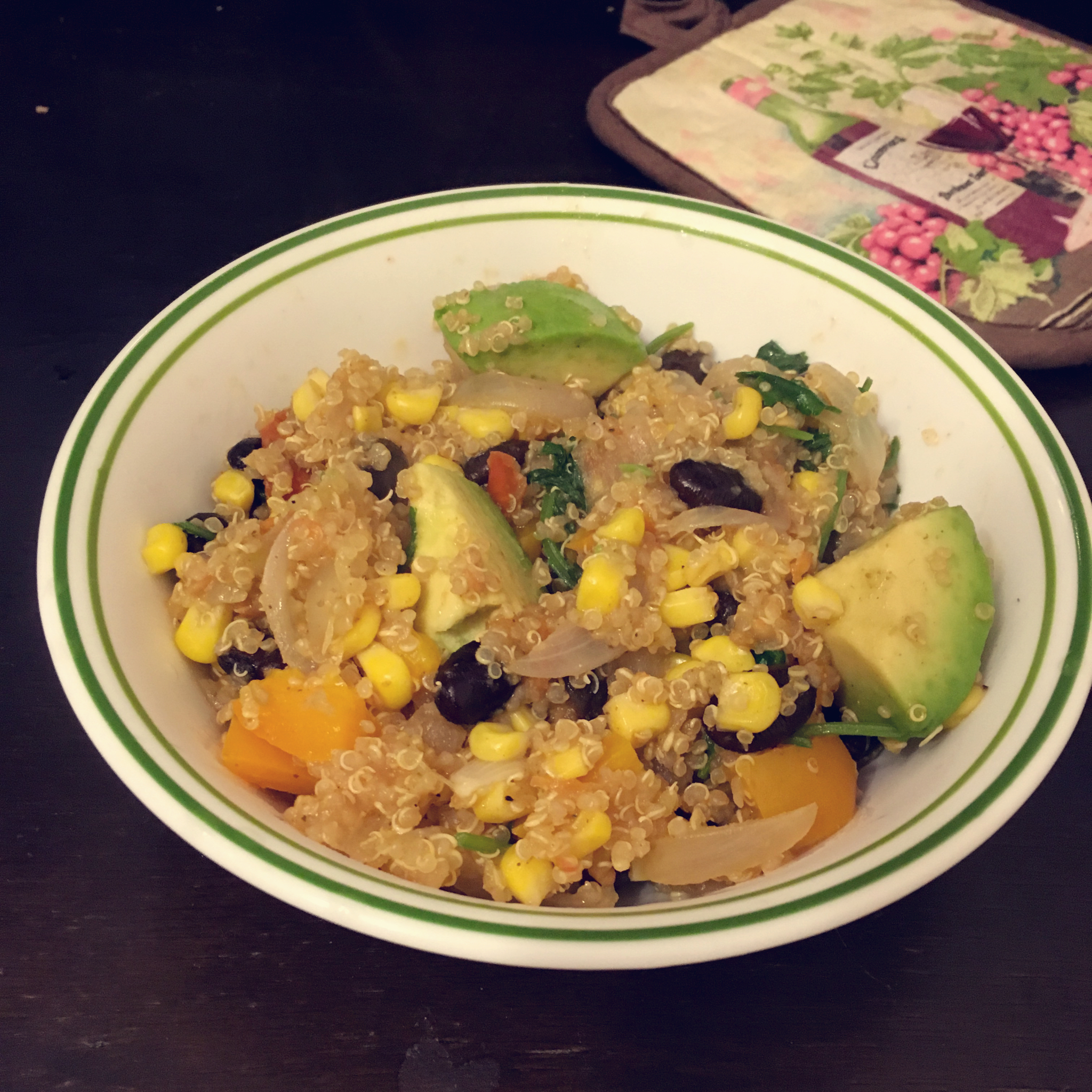 墨西哥风味藜麦饭
