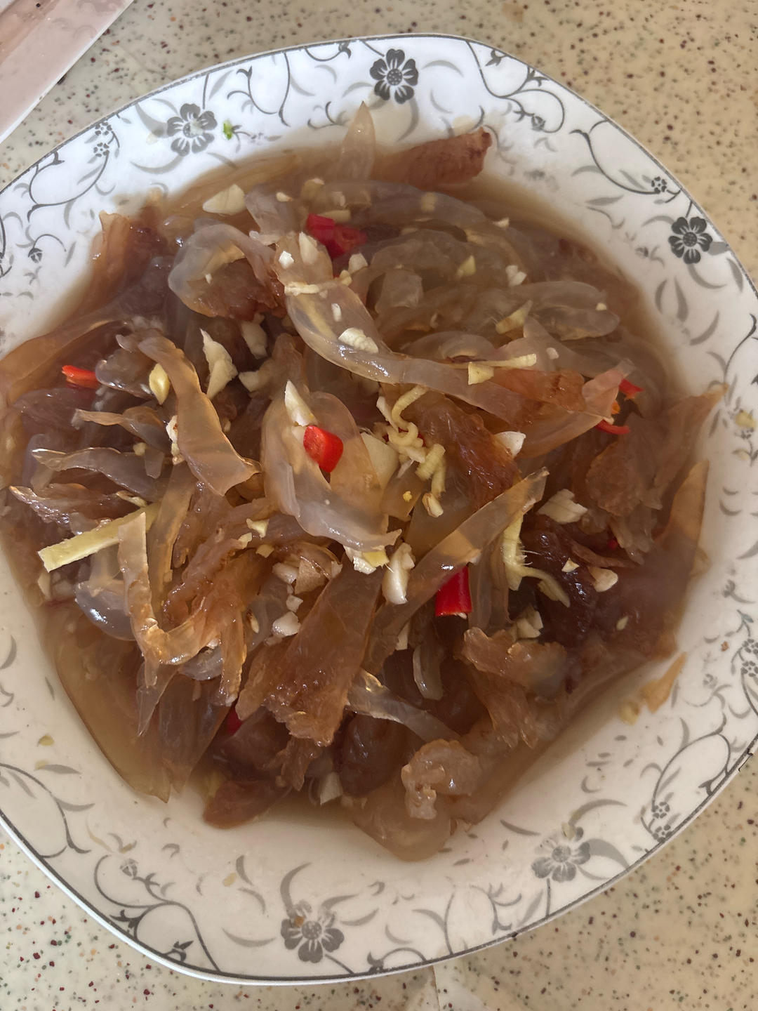 正宗浙江凉拌海蜇丝