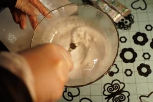 咸蛋黄肉松青团（青汁版）的做法 步骤4
