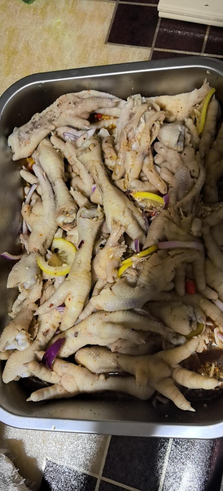好吃到原地出摊｜柠檬酸辣无骨鸡爪