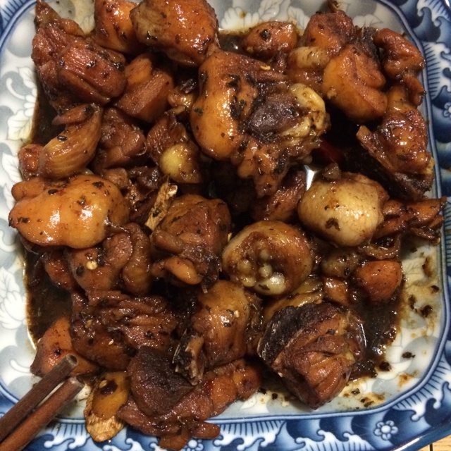 台式三杯鸡