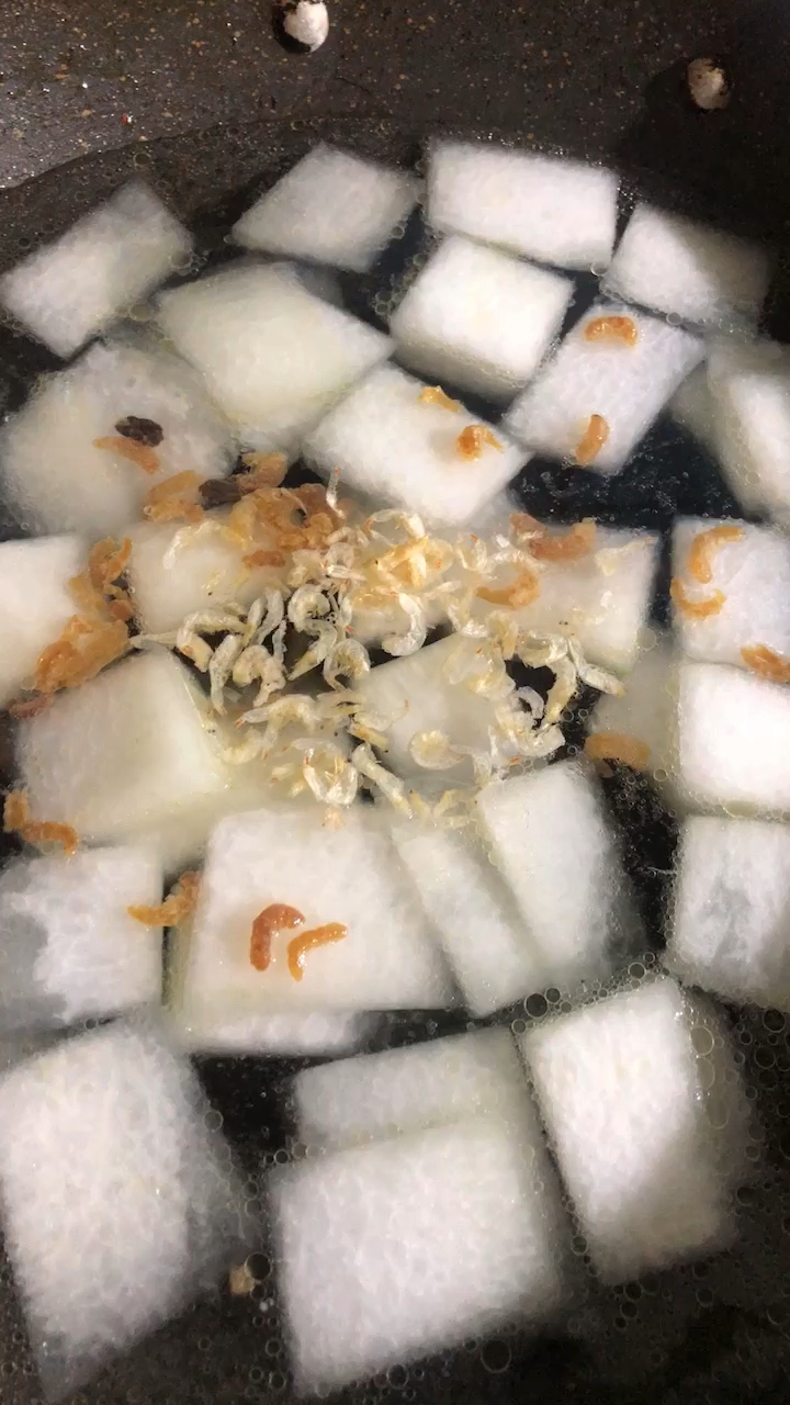 冬瓜虾皮汤(三分钟快手汤)