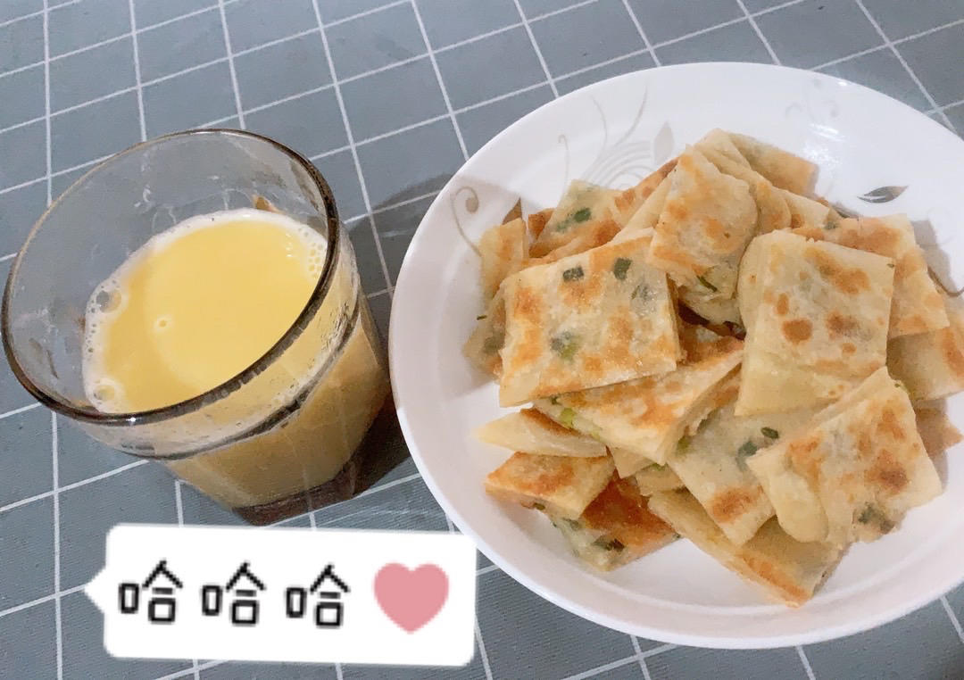 外酥内软葱油饼