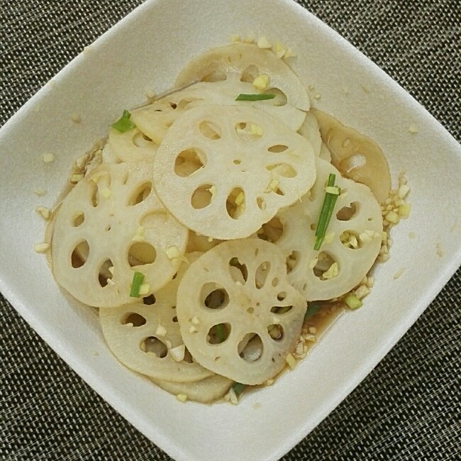 凉拌莲藕片