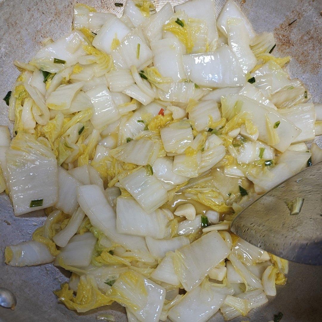 炝炒白菜