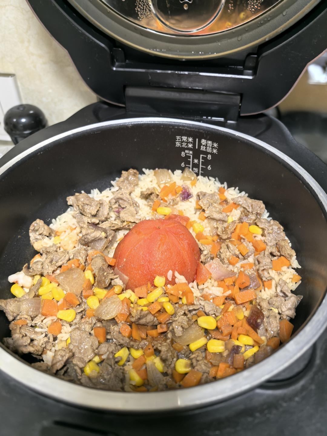 牛肉焖饭！巨好吃！