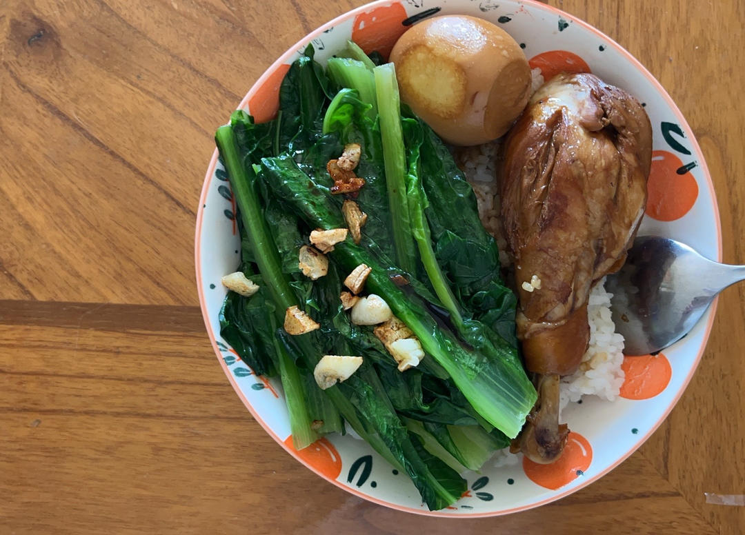 卤鸡腿鸡蛋低脂版