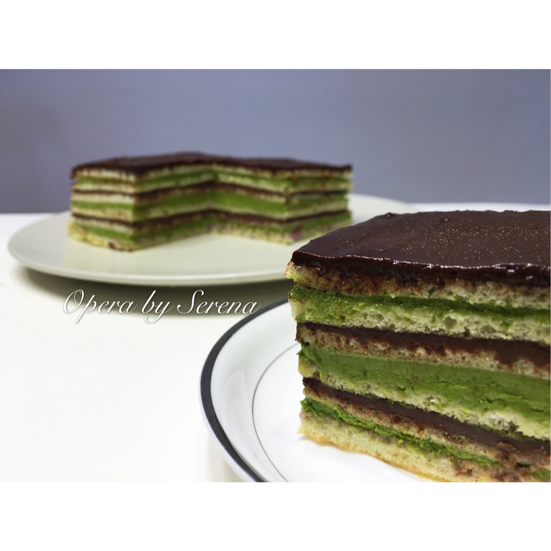 抹茶歌剧院蛋糕 mocha opera cake