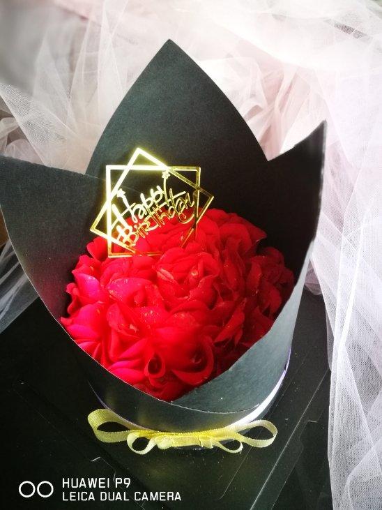 玫瑰花束蛋糕