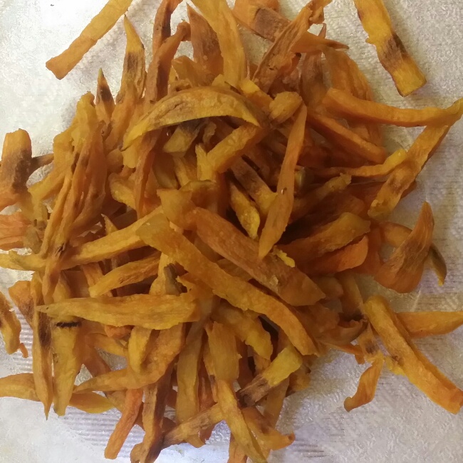 自制红心地瓜干