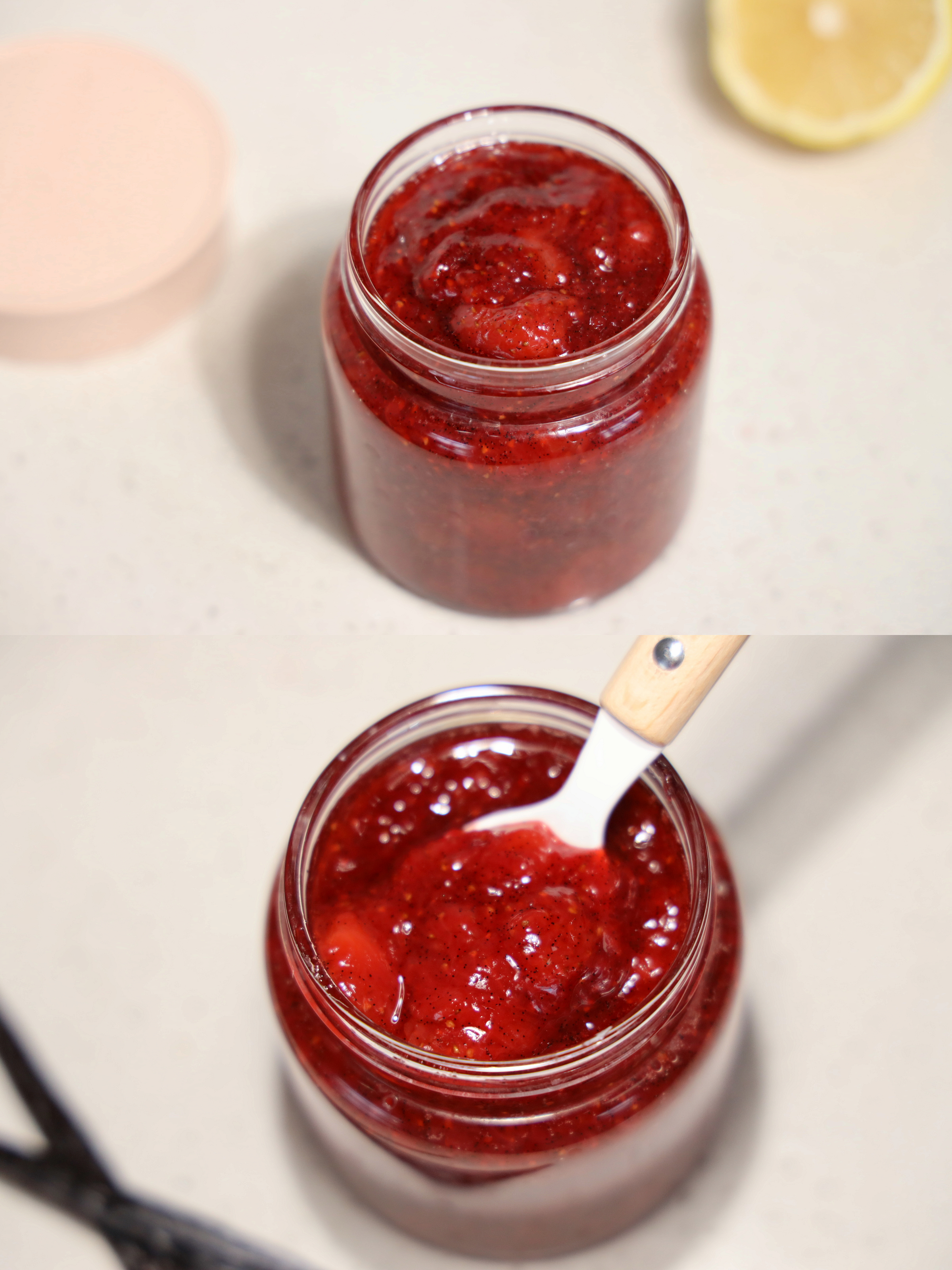 香草味🍓草莓果酱🍓堪称贵妇的味道的做法