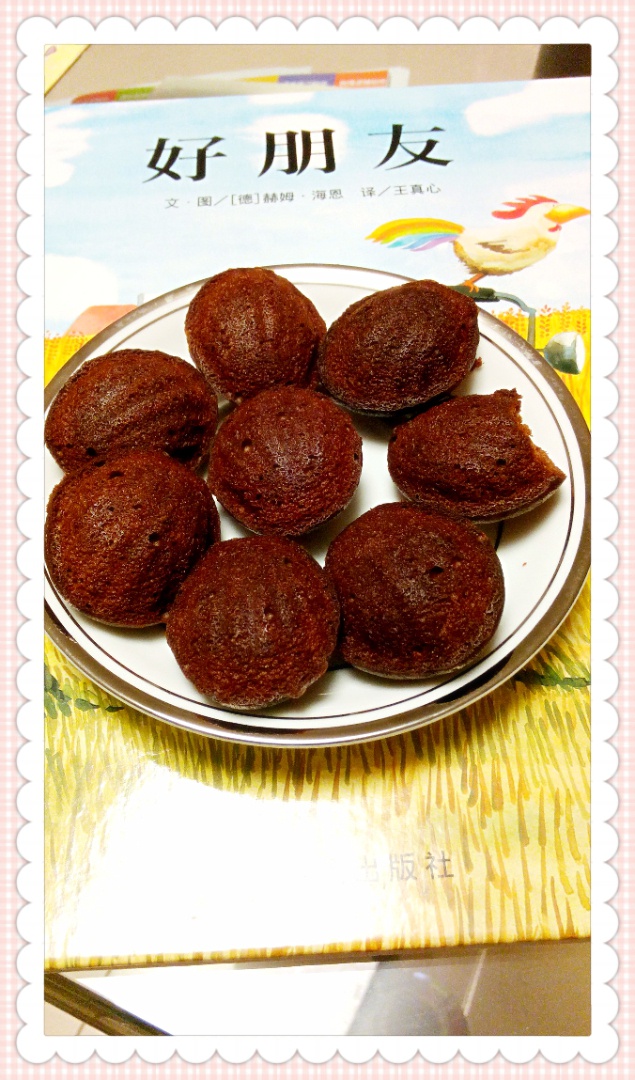 双倍巧克力玛德琳蛋糕