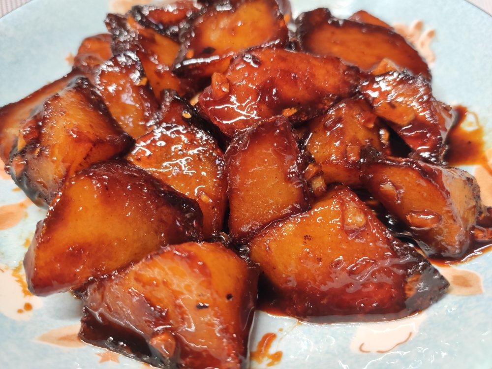 家小贤做的红烧糖醋土豆块