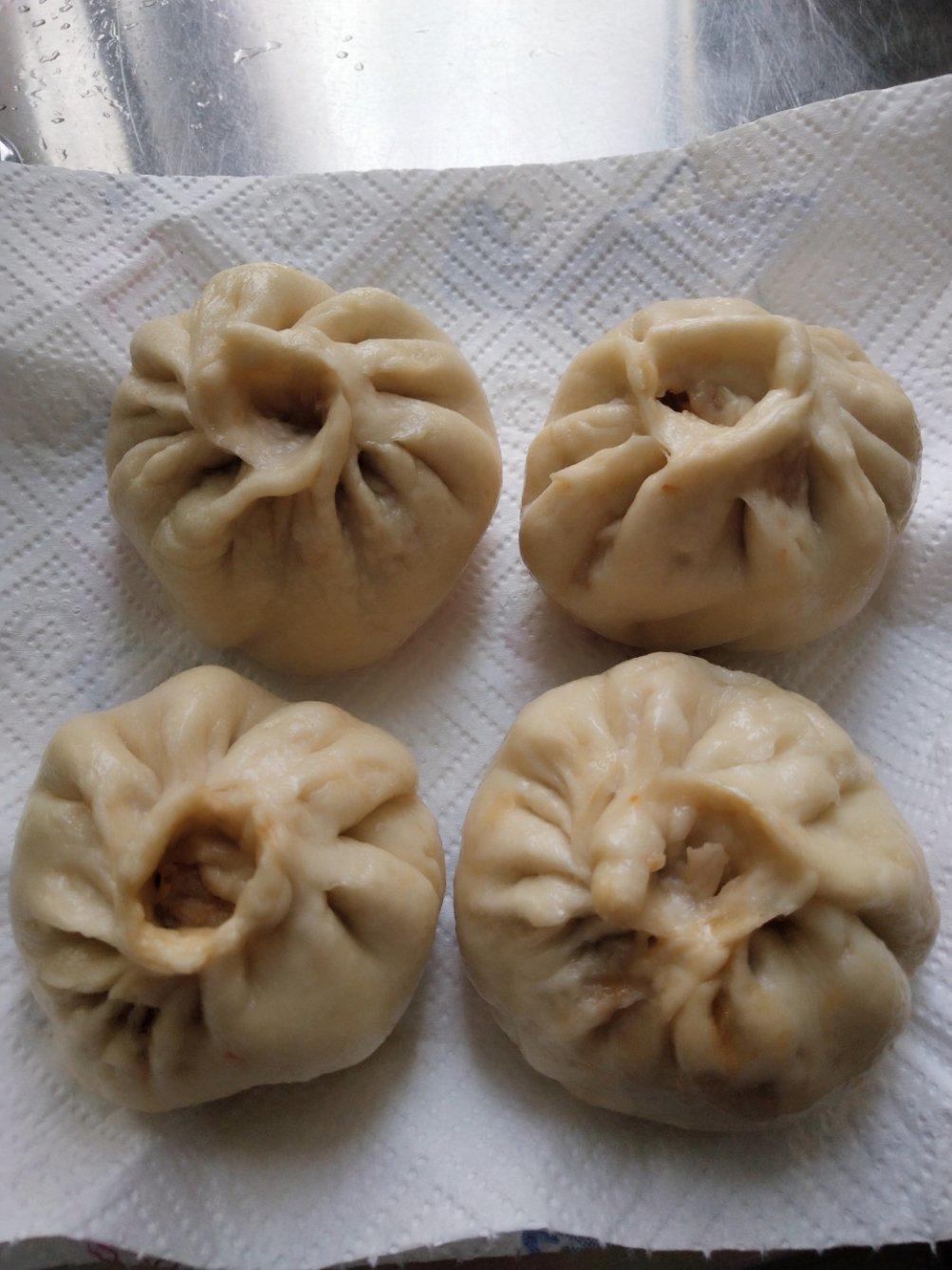 鲜肉大葱肉包（教你水打馅）