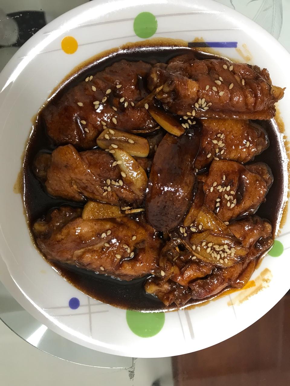 蜜汁鸡翅
