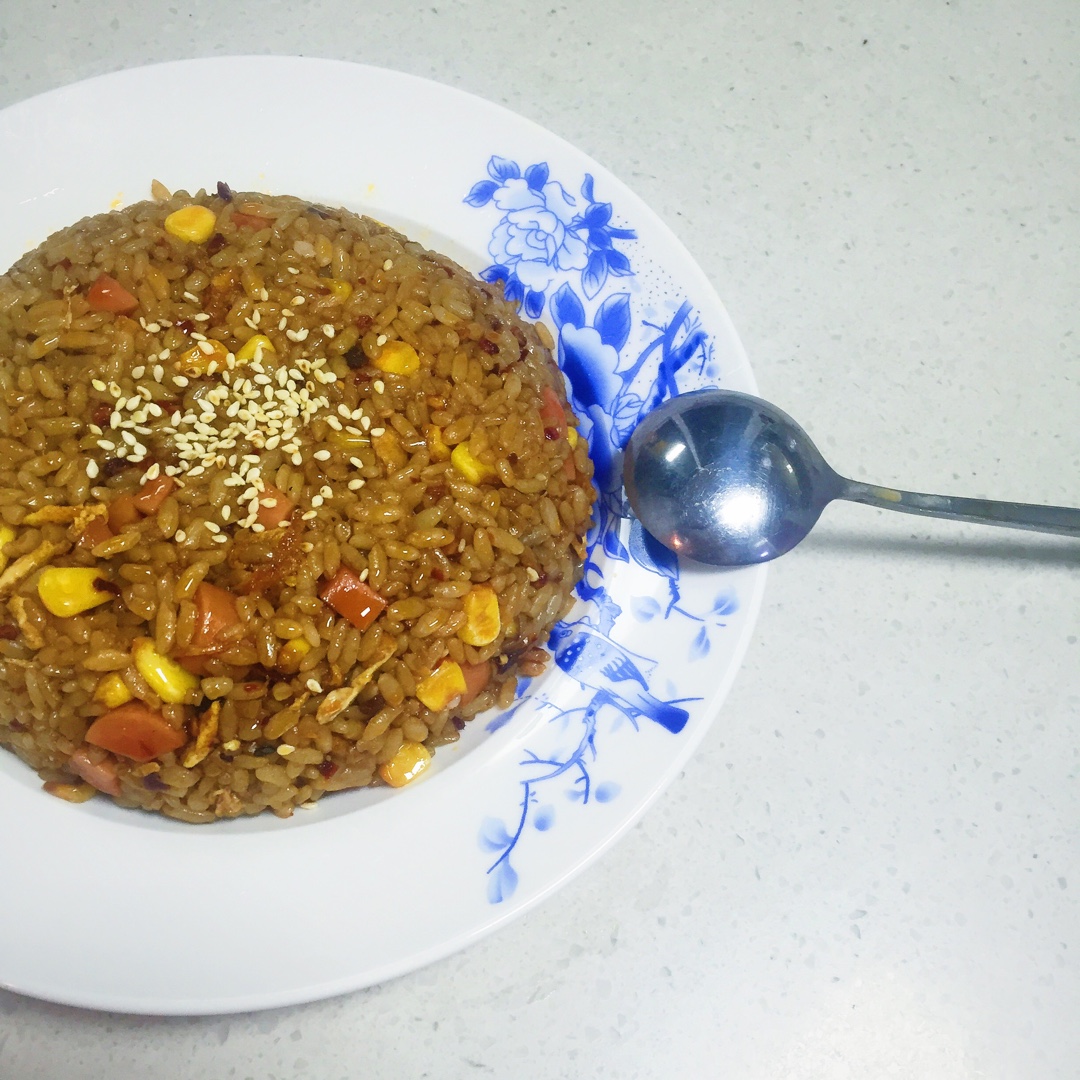 最好吃的-----酱油炒饭