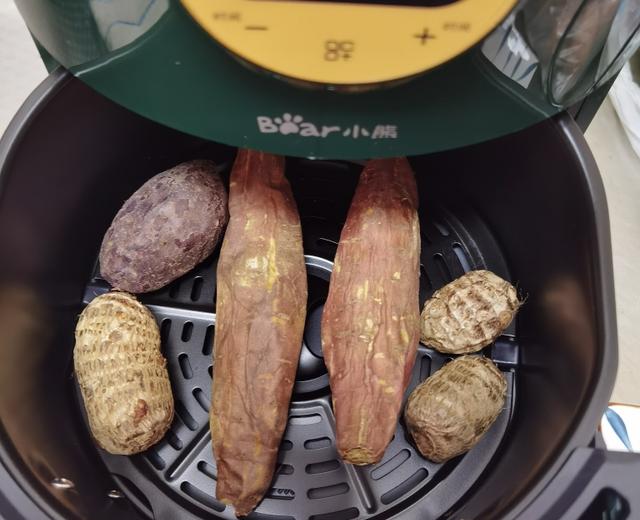 懒人版空气炸锅烤红薯 懒人版空气炸锅烤红薯