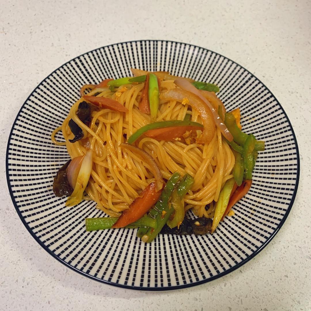 🍜最简单最好吃的家常炒面