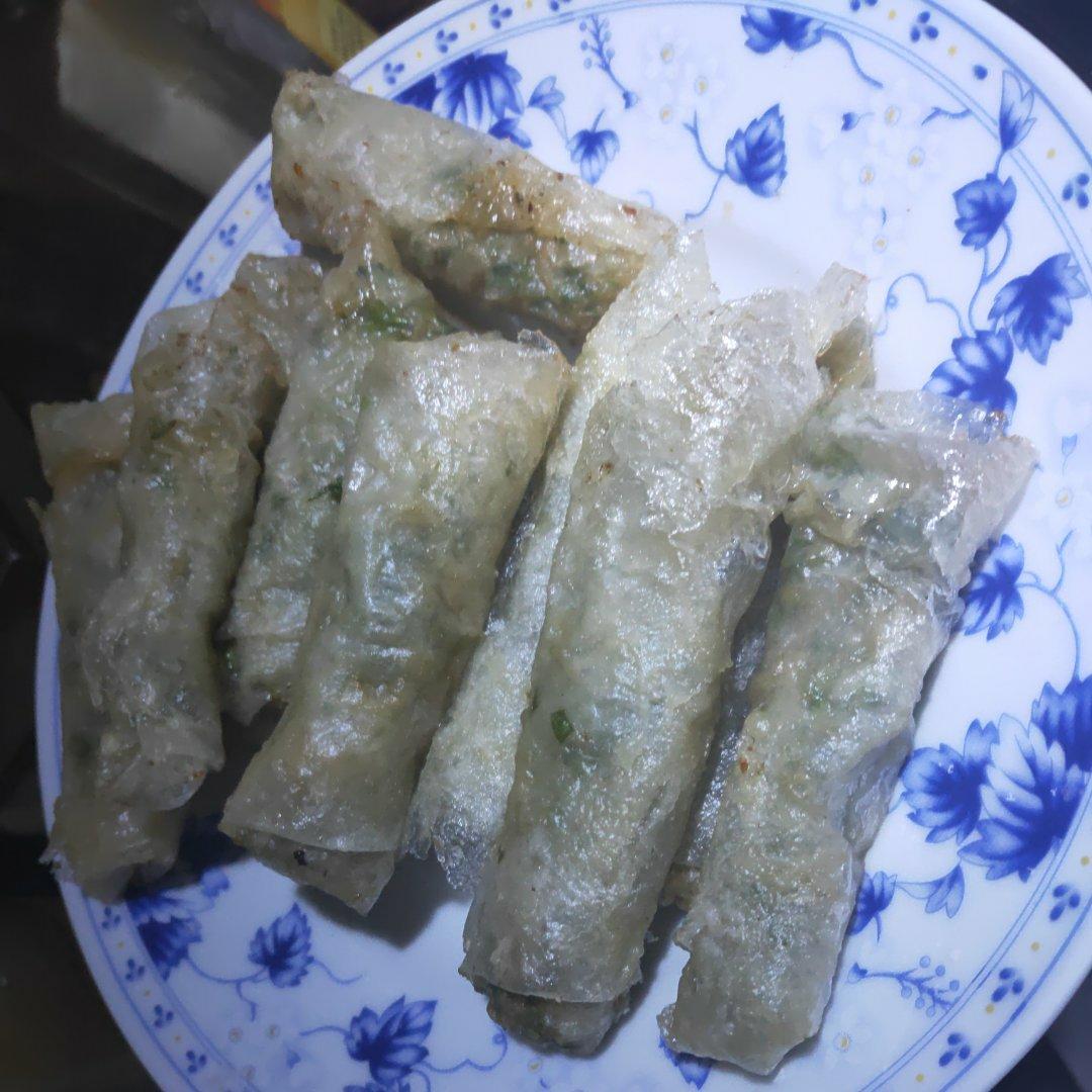 虾仁韭黄春卷&两款自制润饼