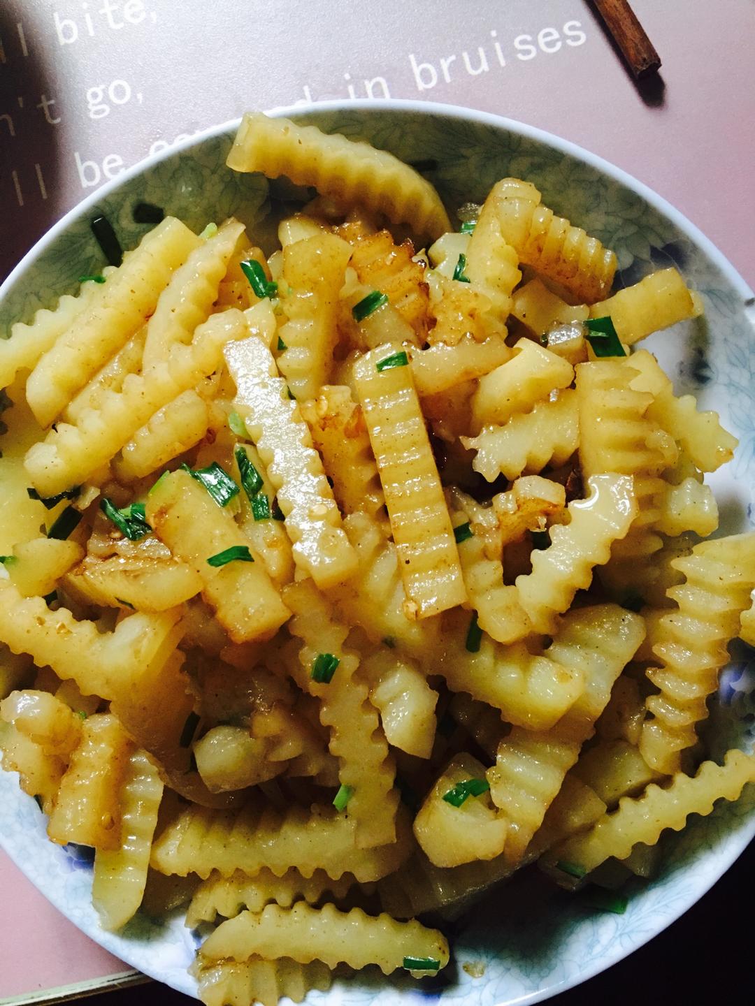 【狼牙土豆的做法步骤图,狼牙土豆怎么做好吃】愤青菇凉_下厨房