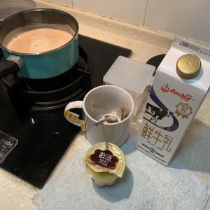 自制焦糖奶茶-茶包版的做法 步骤4