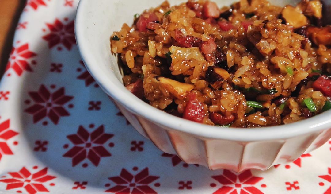 贰彤厨记 | 生炒腊味糯米饭