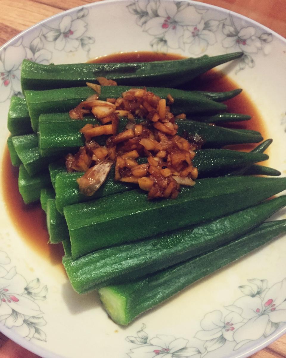 蒜蓉秋葵
