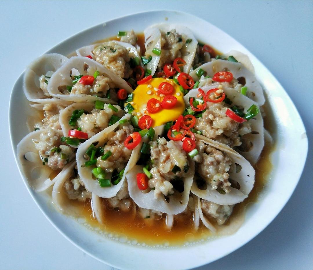 莲藕蒸肉-绝对是家宴的首选作品！