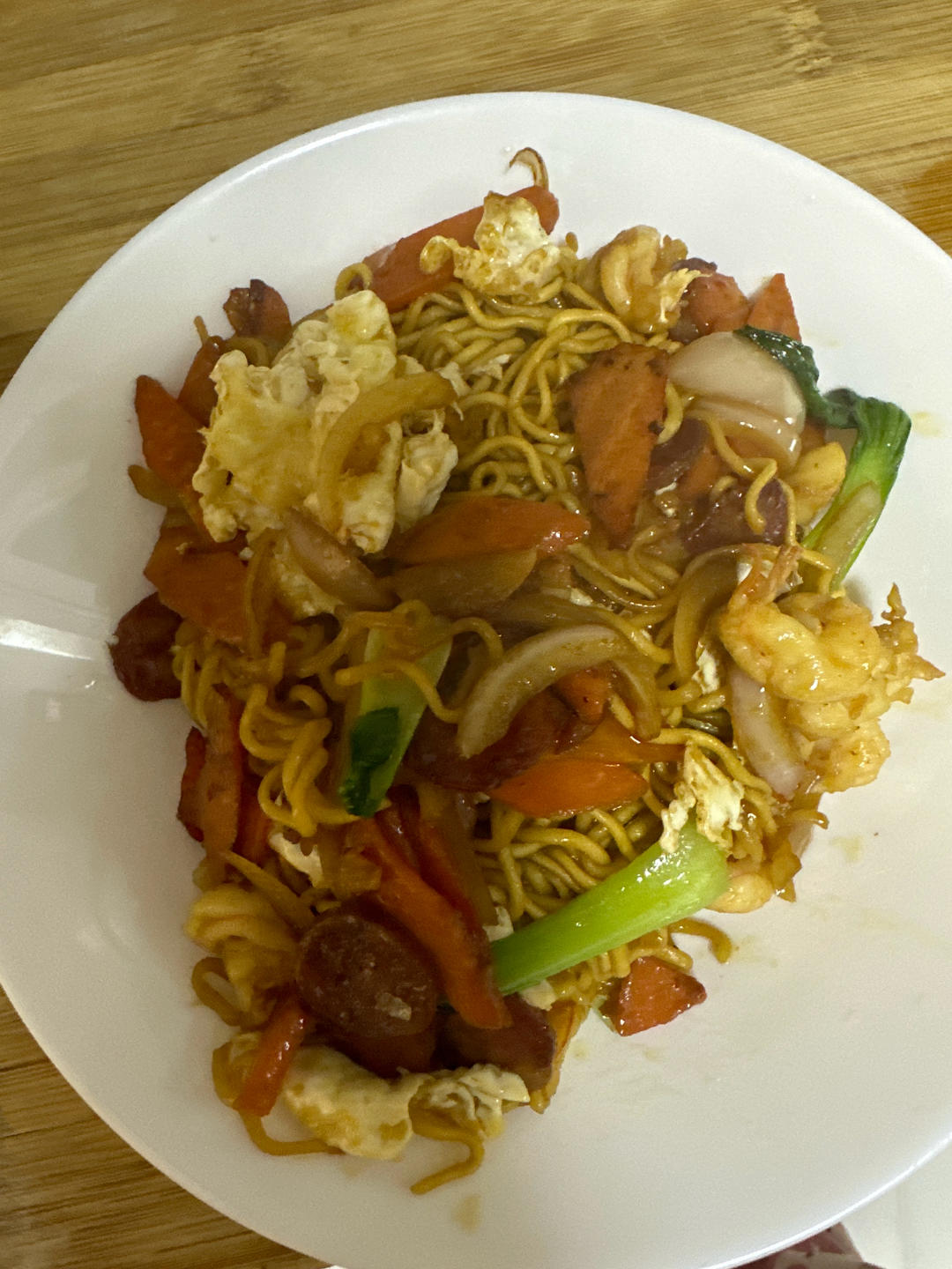 秒杀路边摊的炒方便面