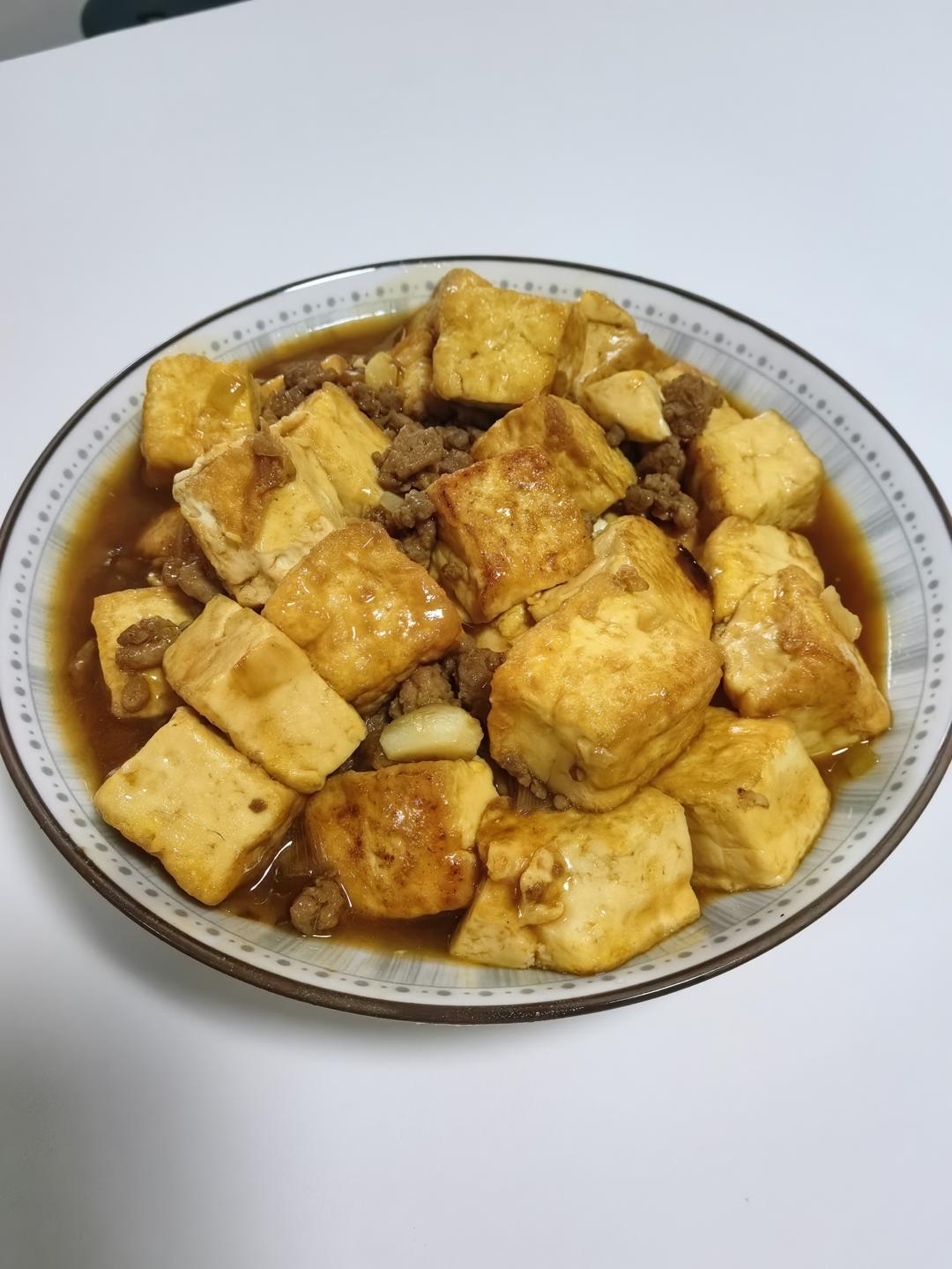 肉末滑蛋豆腐
