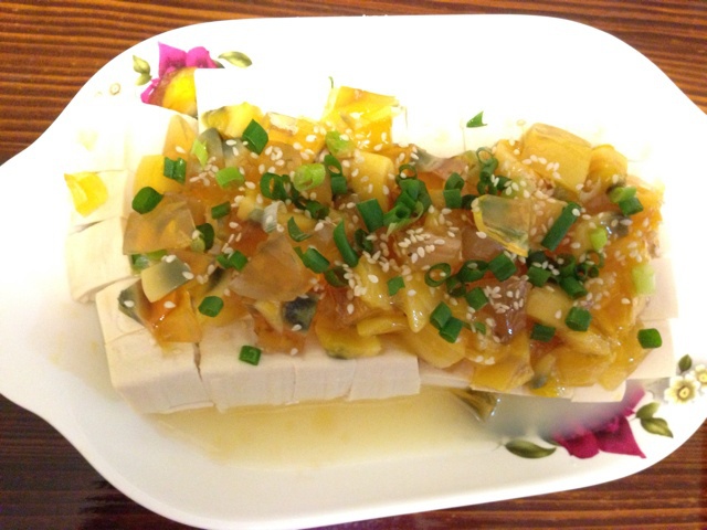 皮蛋豆腐