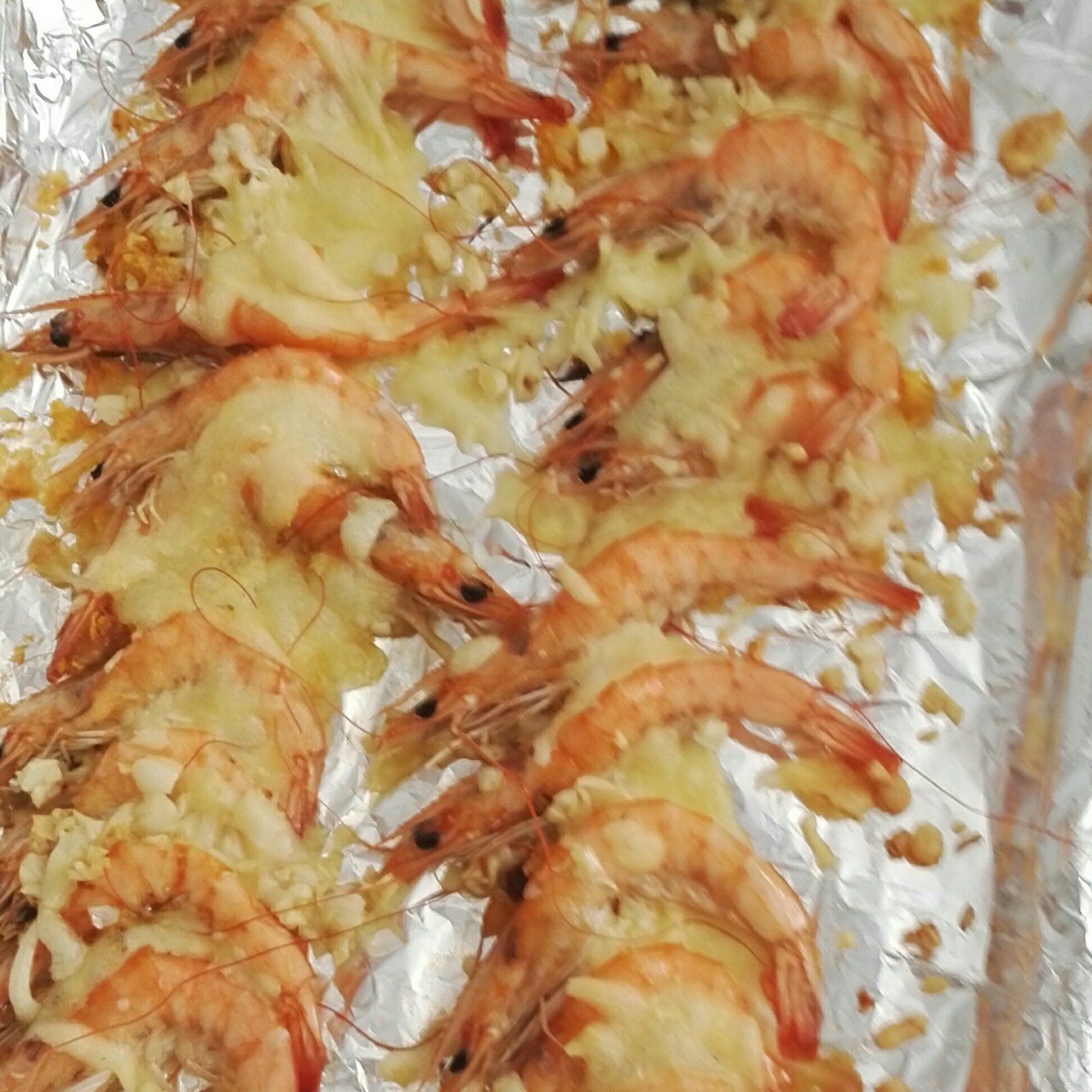 蒜蓉芝士焗虾