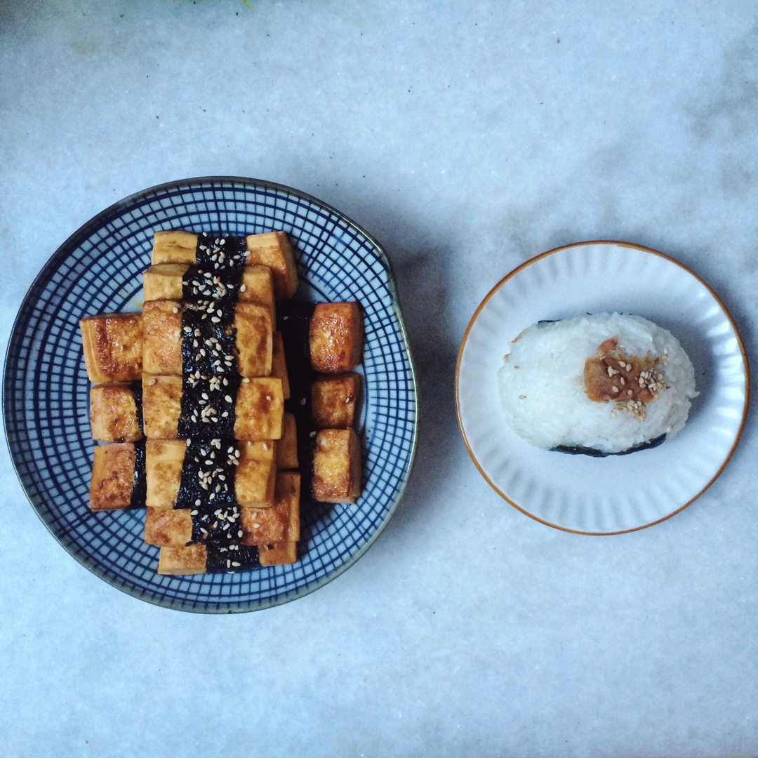 日式照烧海苔豆腐