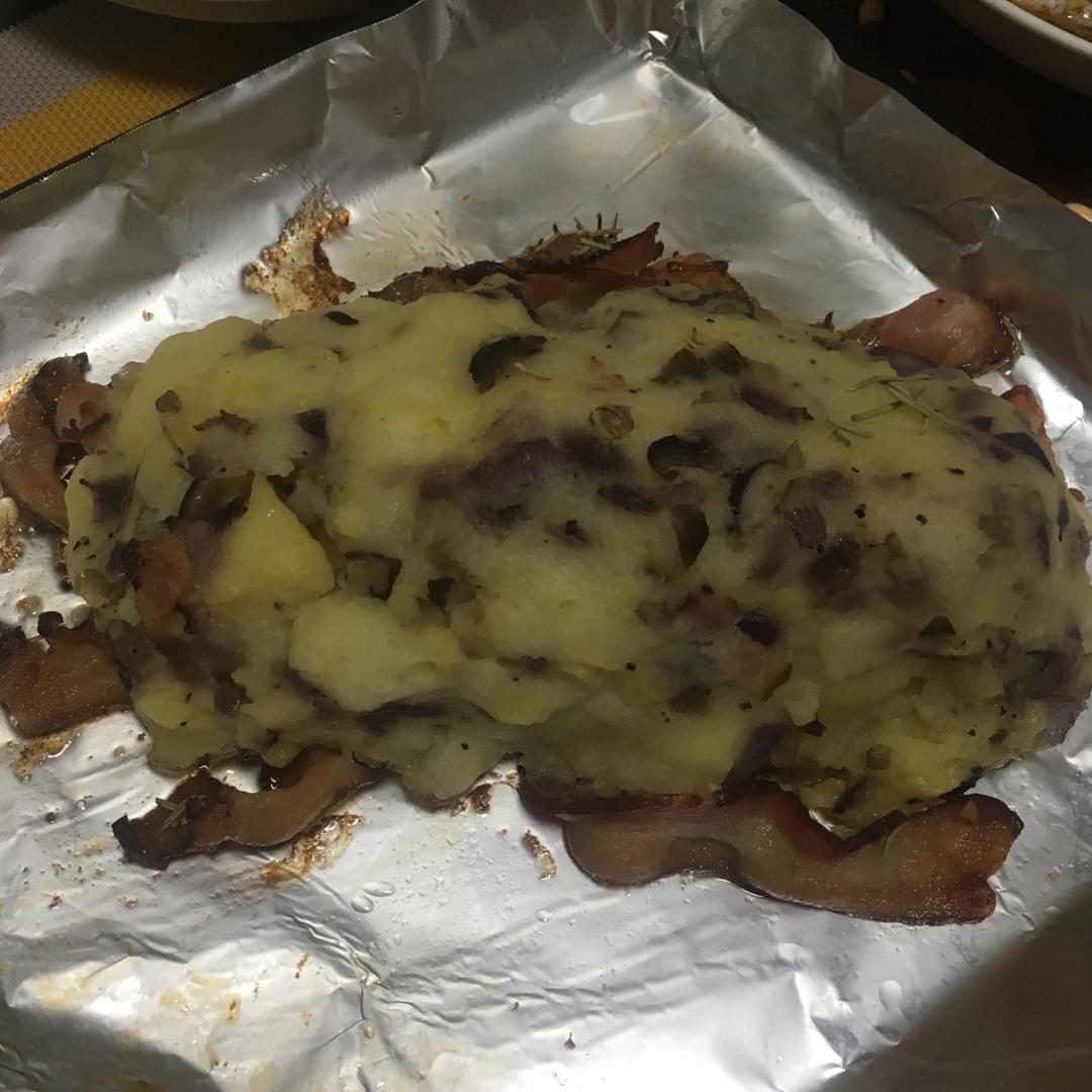 《食戟之灵》土豆培根烤肉