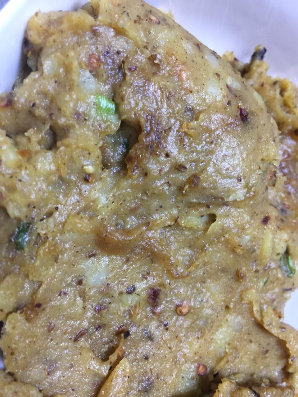 孜然香辣土豆泥