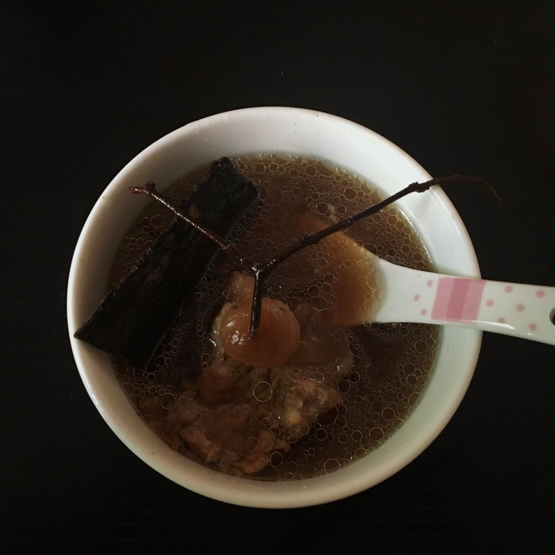 牛大力bb做的五指毛桃牛大力骨头汤
