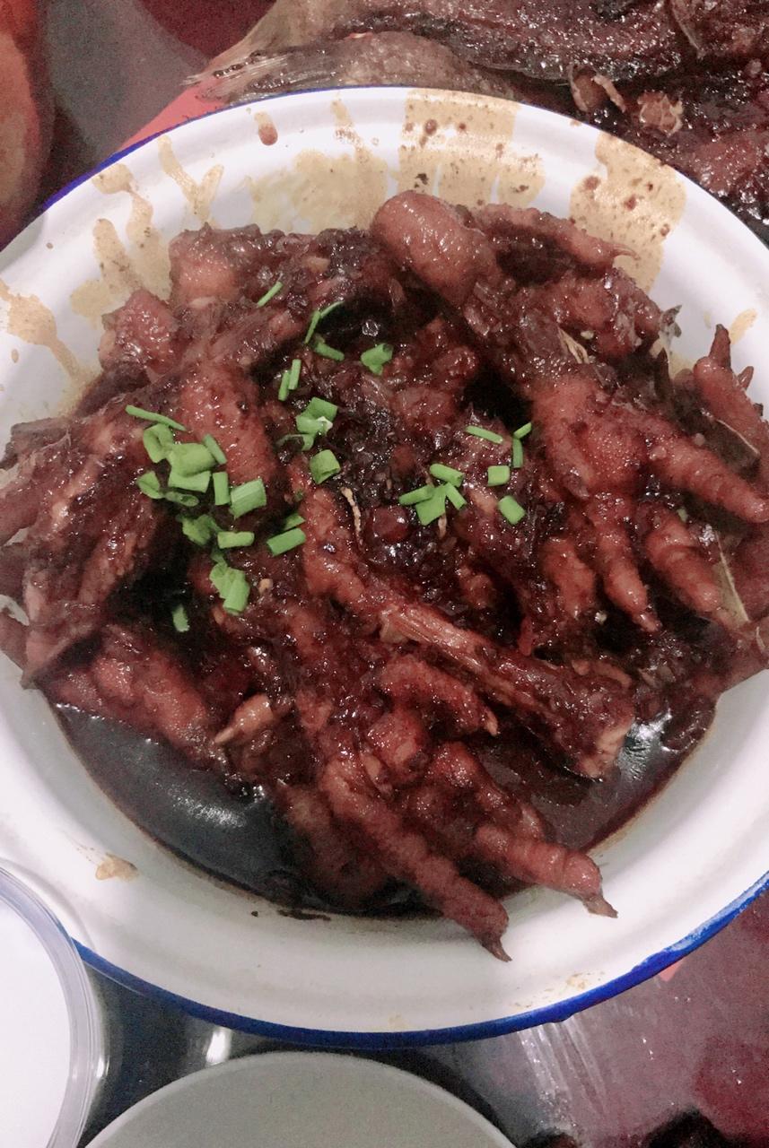 秘制红烧鸡爪