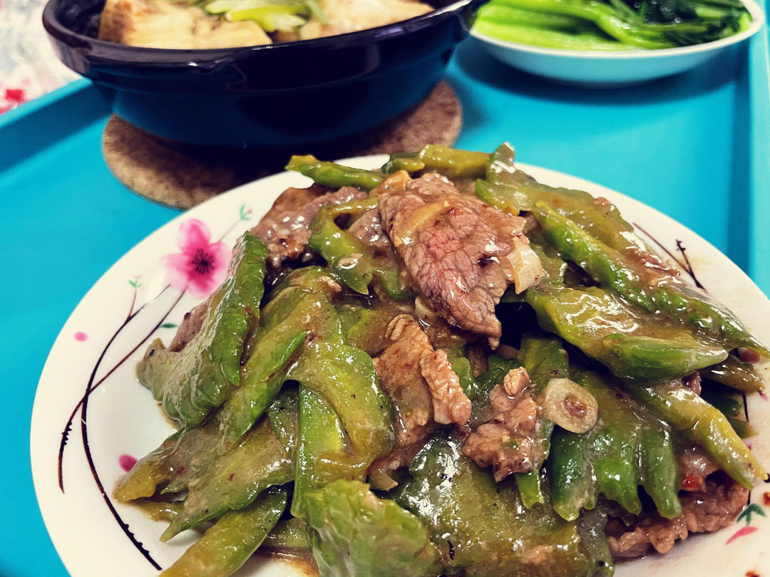 凉瓜炒牛肉