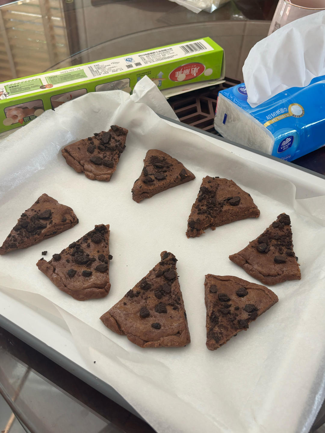 无需打发❗️烘焙小白一看就会，零失败做巧克力司康