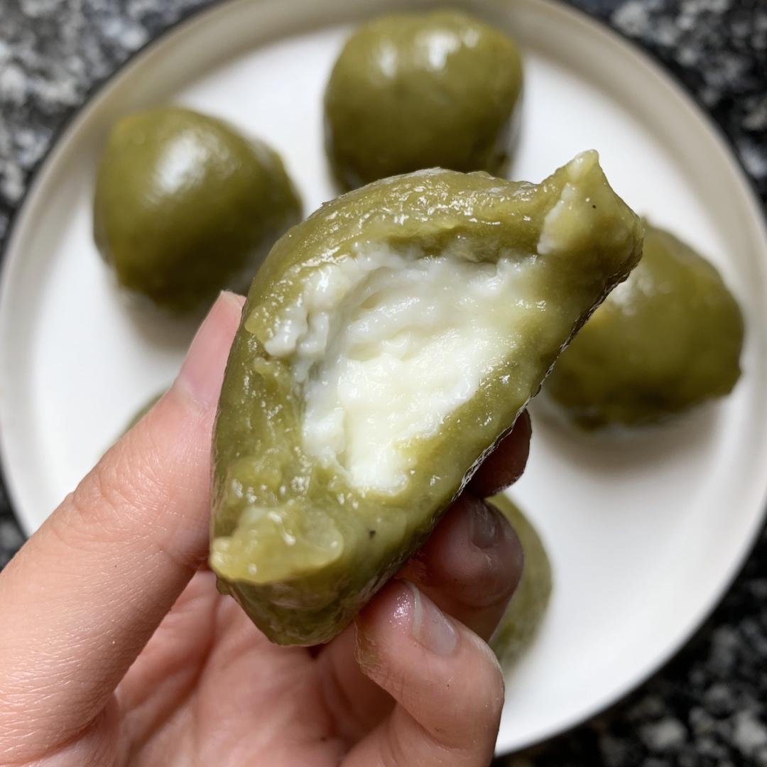 超美味鲜奶青团