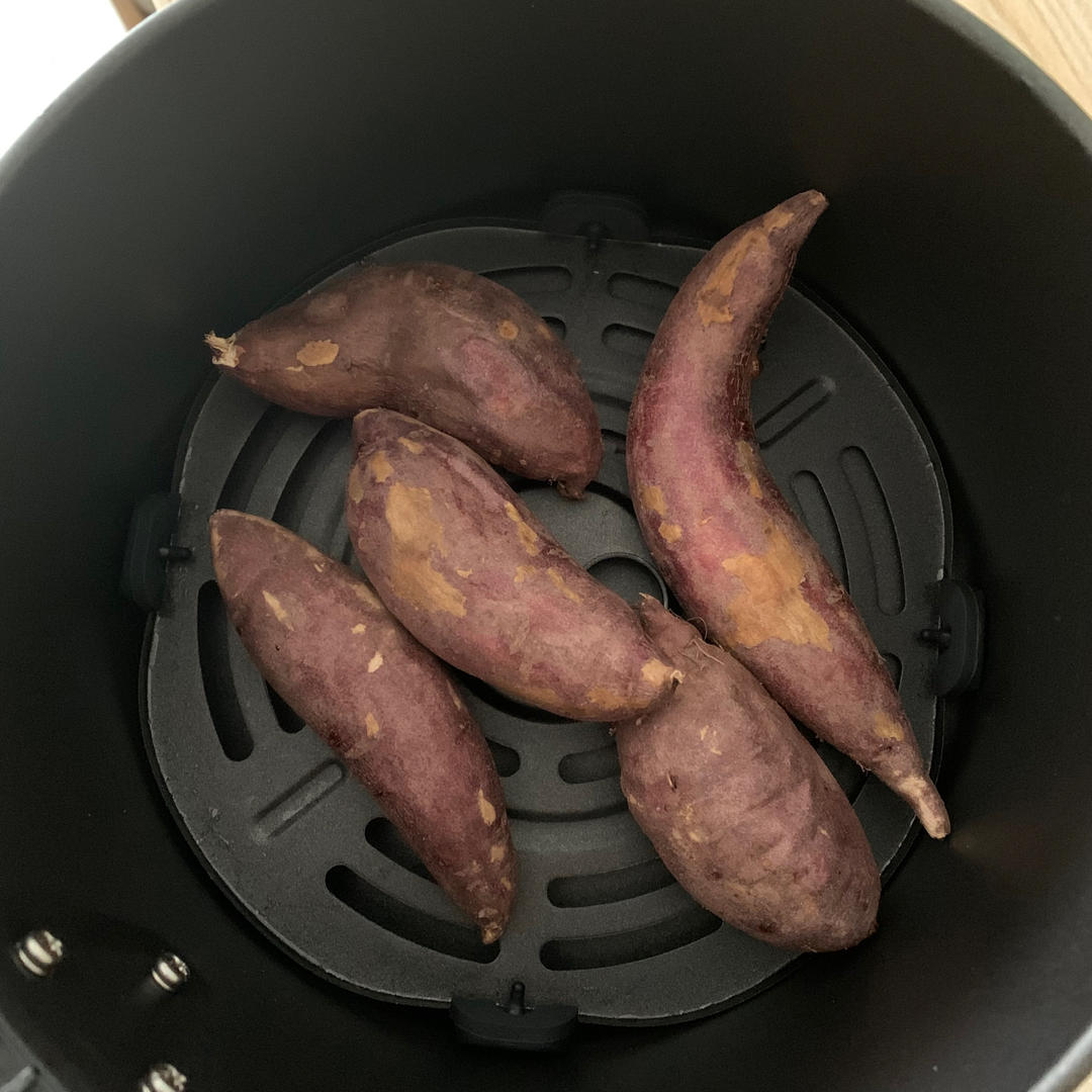 空气炸锅烤红薯(超级简单)