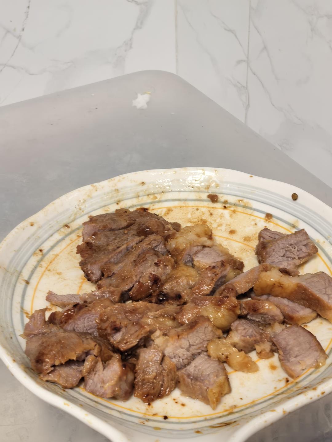 超好吃的苹果🍎焖猪扒！